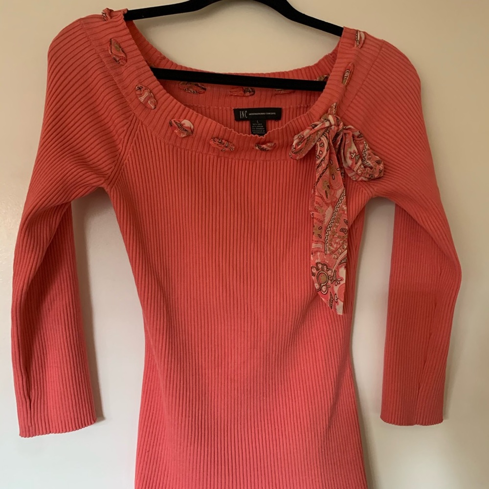 INC sweater blouse